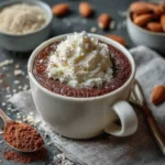 90 second chocolate mug cake keto recipe by Chef Rita