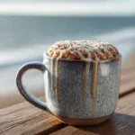 Cinnamon Mug Cake with Glaze