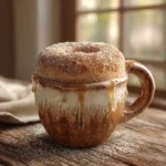 Cinnamon Sugar Donut Mug Cake in a cozy Oregon kitchen