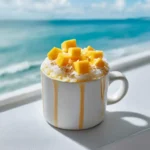 Mango Sticky Rice Mug Cake