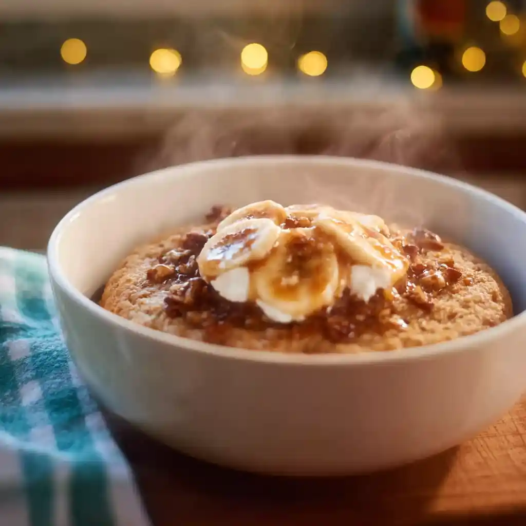 2 Minute Microwave Banana Cake Bowl you’ll ever taste