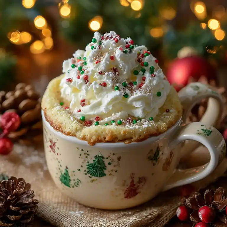 christmas mug cake recipe