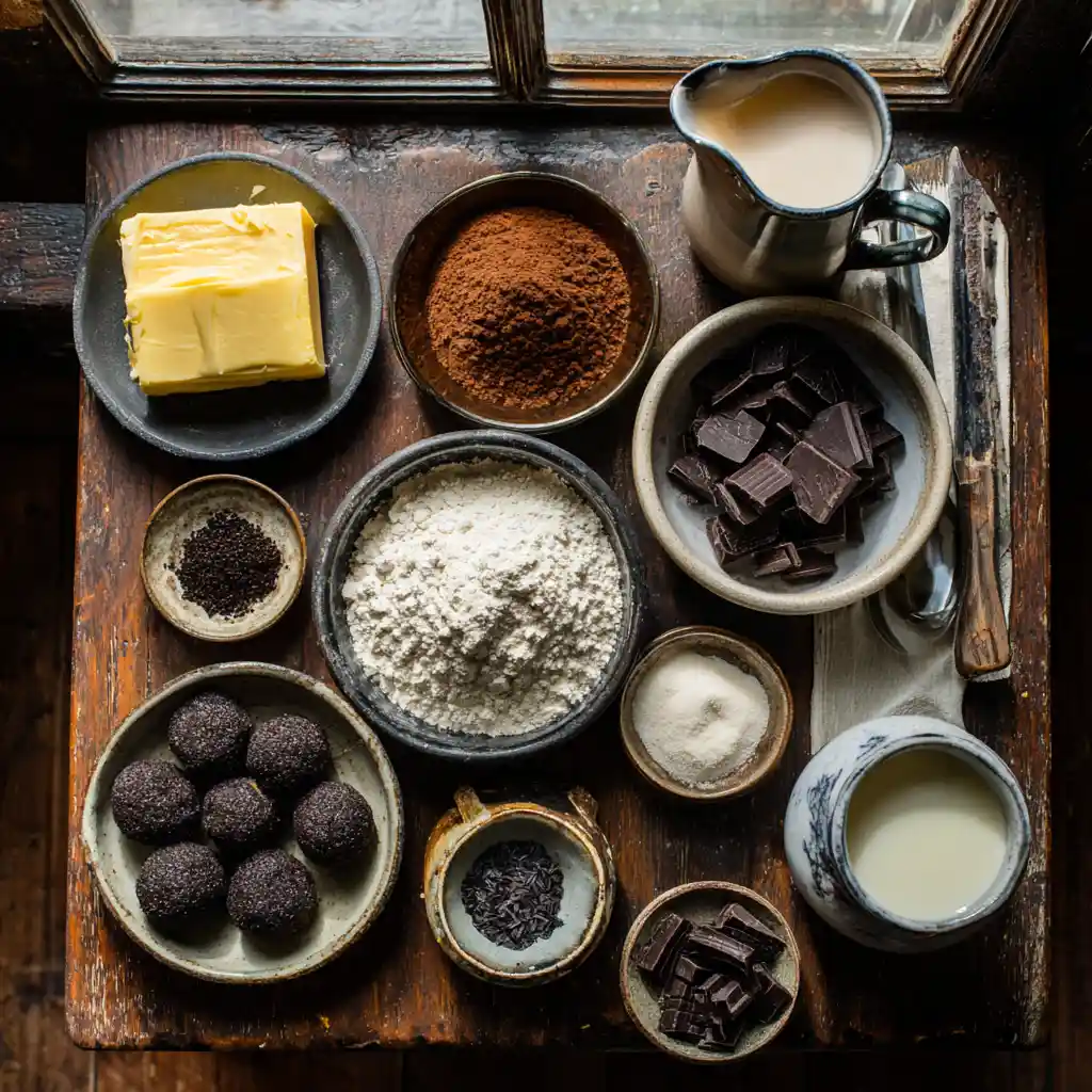 molten-chocolate-lava-mug-cake-ingredients