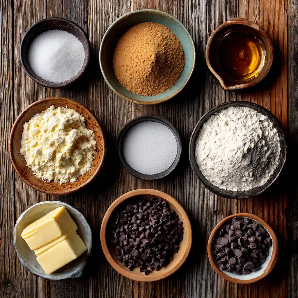 ingredients for mug cake blondie