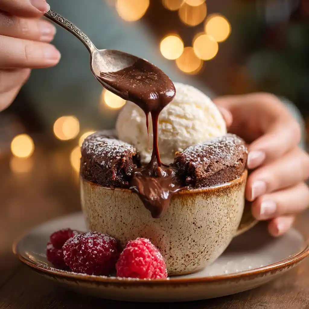 serving-molten-chocolate-lava-mug-cake