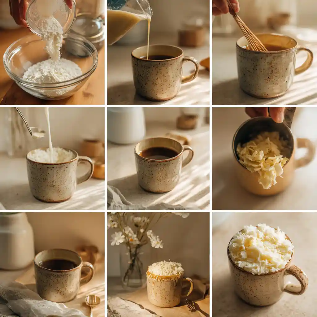 1 2 3 mug cake recipe steps