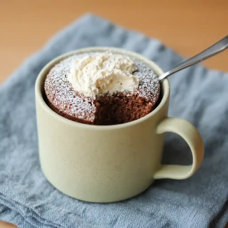1 2 3 mug cake dessert
