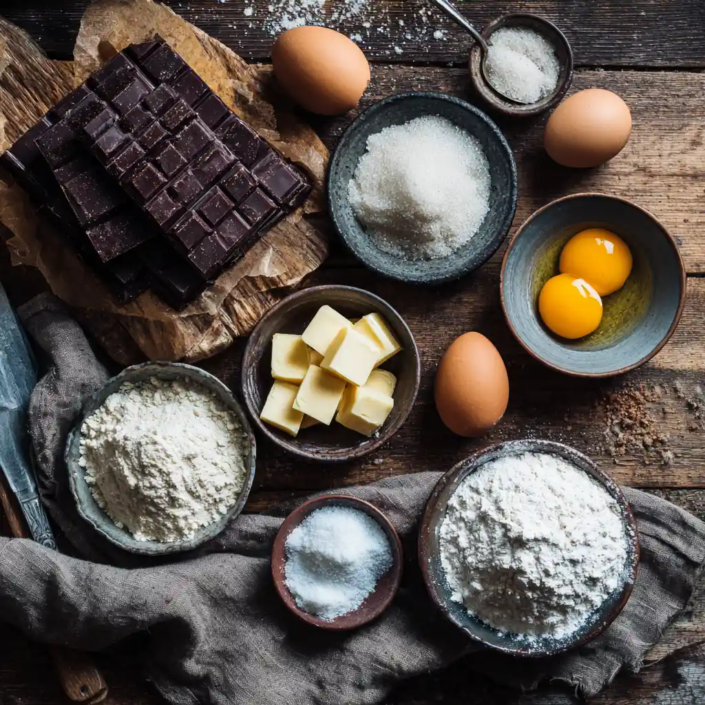 chocolate-fondant-mug-cake-ingredients