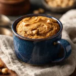 flourless peanut butter mug cake