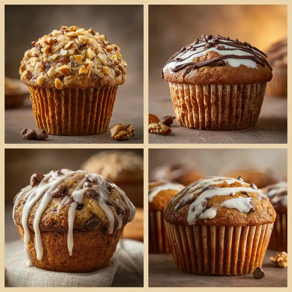 Variations of the best banana cake