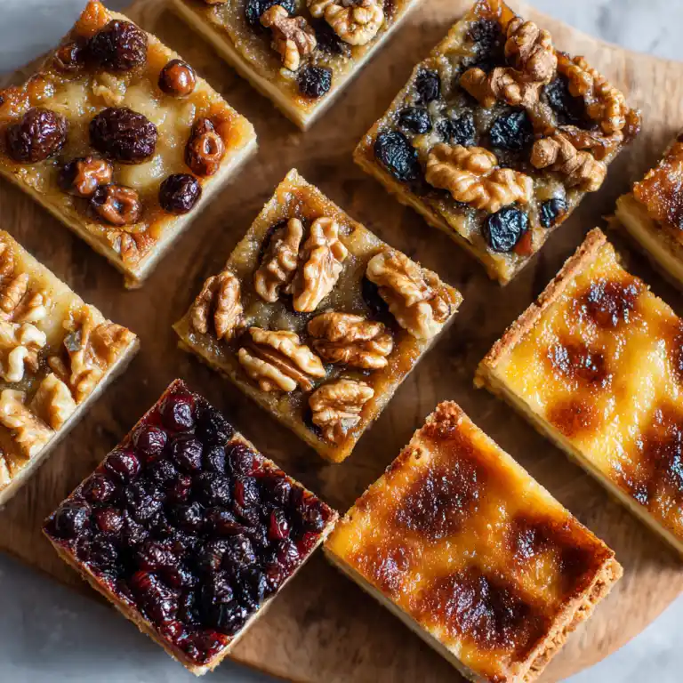 butter tart squares recipe variations