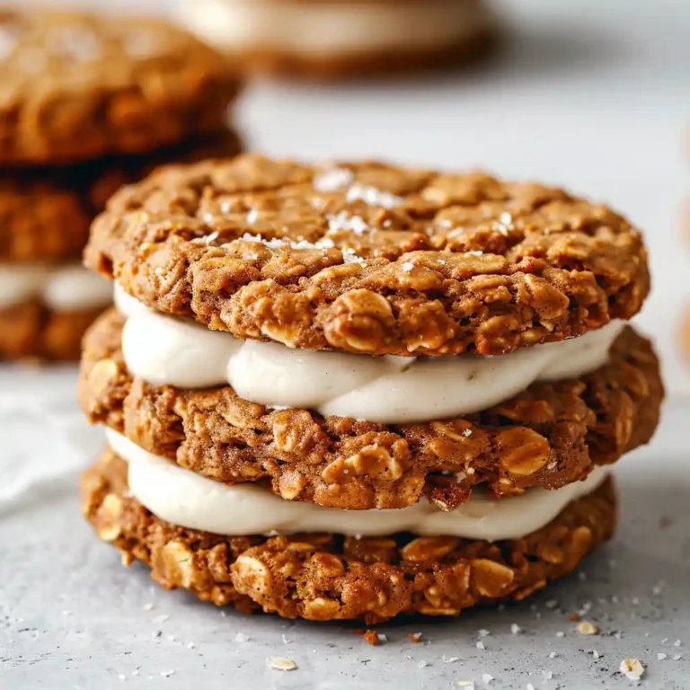 gingerbread oatmeal cream pie cookie sandwich
