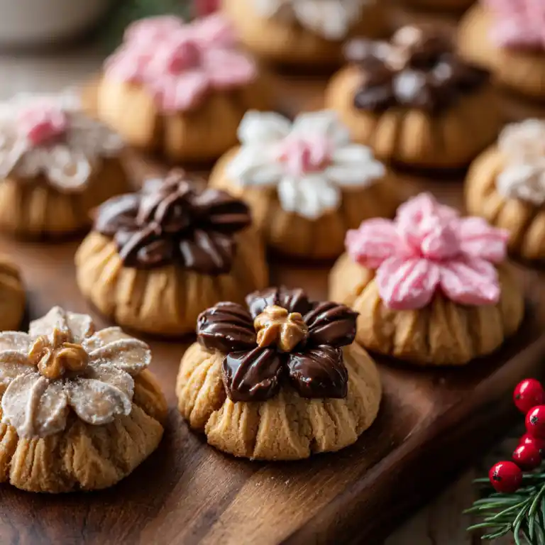 gluten free peanut butter blossoms variations