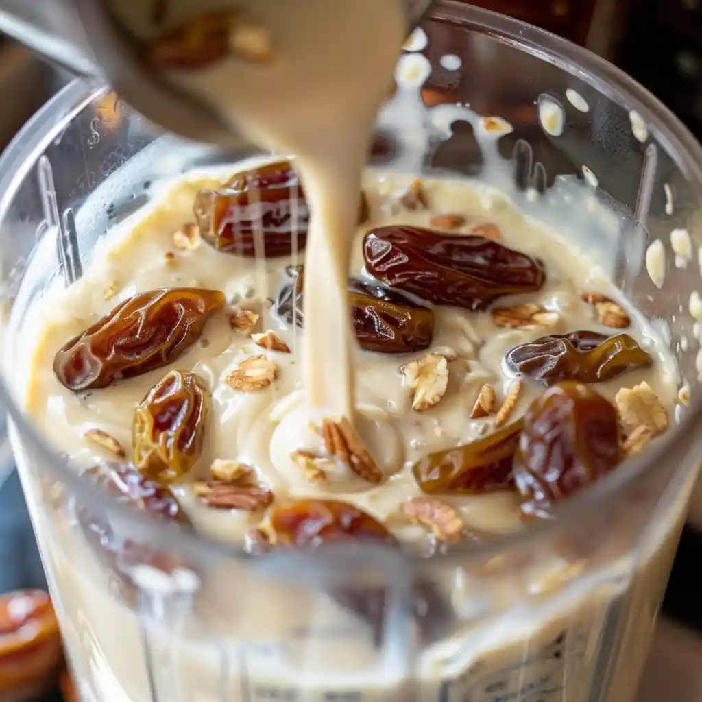 blending dates for oatmeal bars