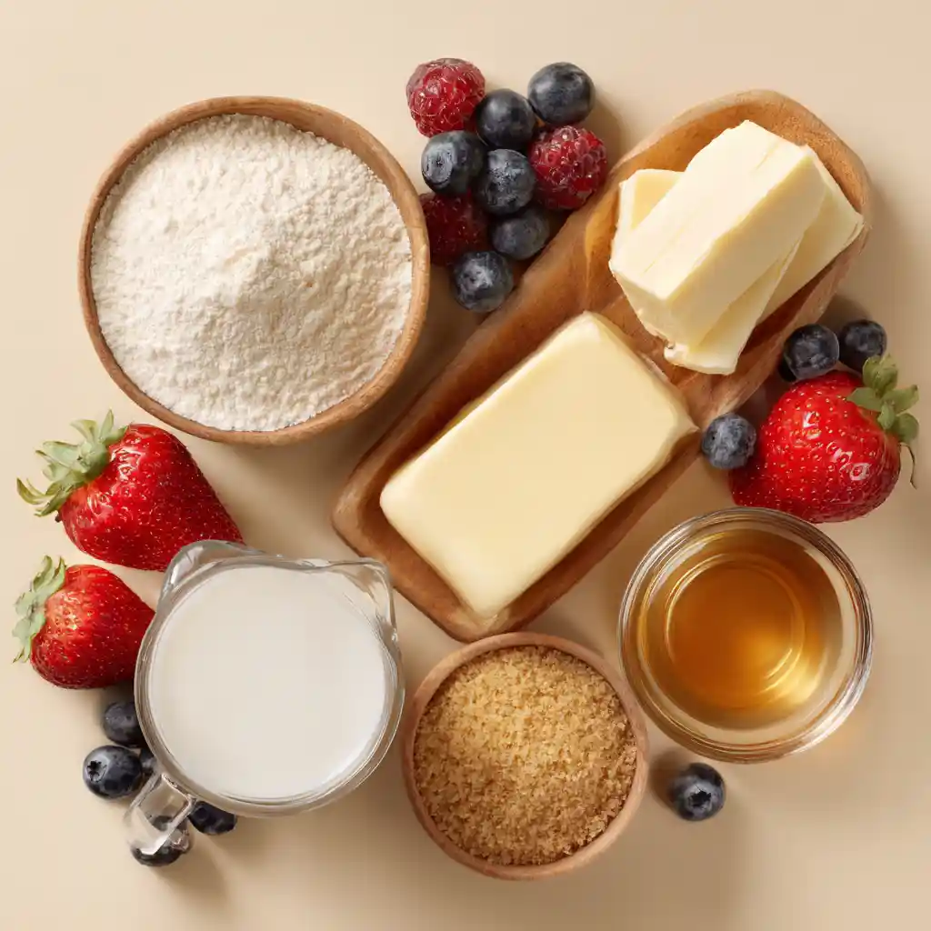 ingredients mug cake with bisquick