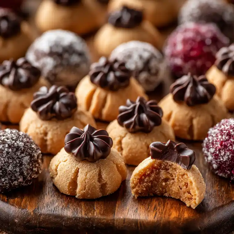 peanut butter blossoms recipe variations