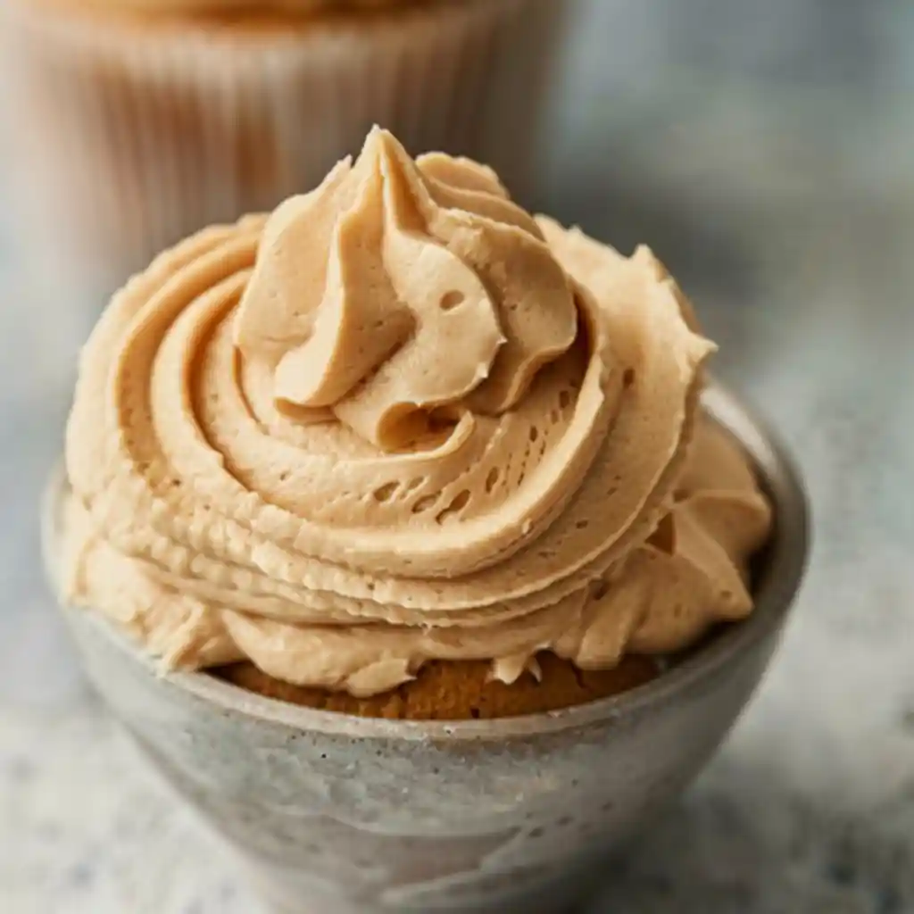 peanut butter buttercream frosting smooth and creamy