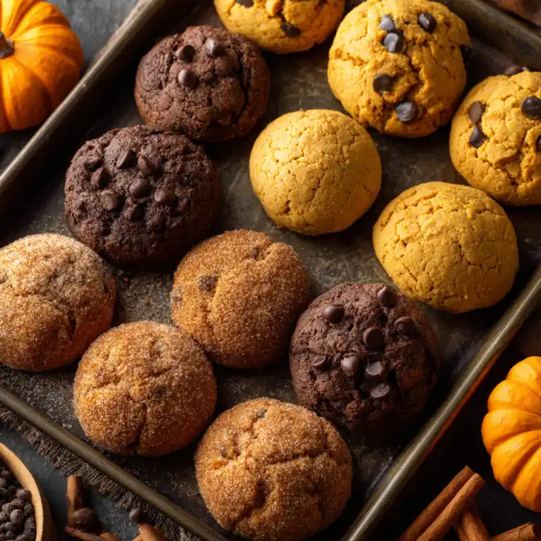 pumpkin cookies variations