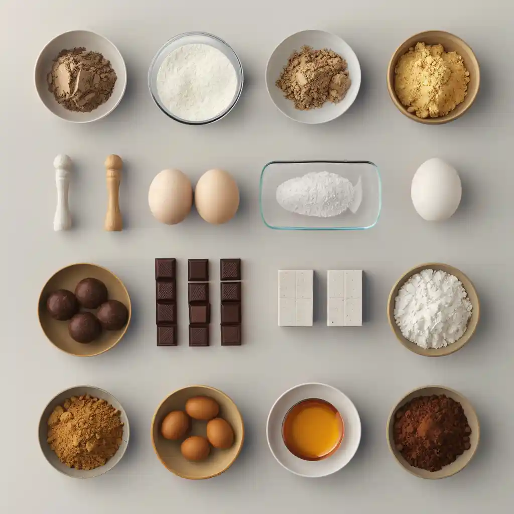 ingredients for reeses stuffed peanut butter cookies