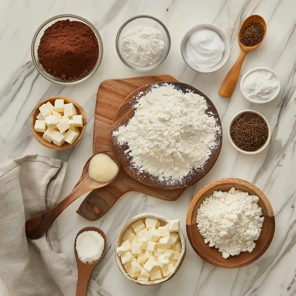 ingredients for keto chocolate cottage cheese cookies