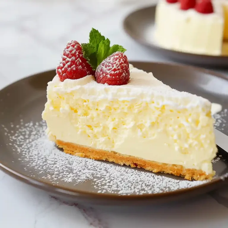 lemon cottage cheese cake slice texture