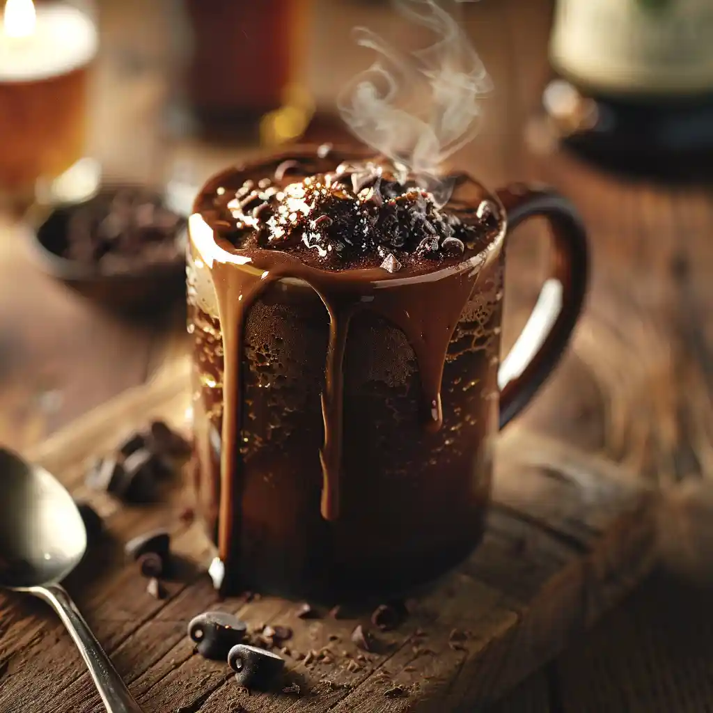 Finished Guinness Chocolate Beer Mug Cakes