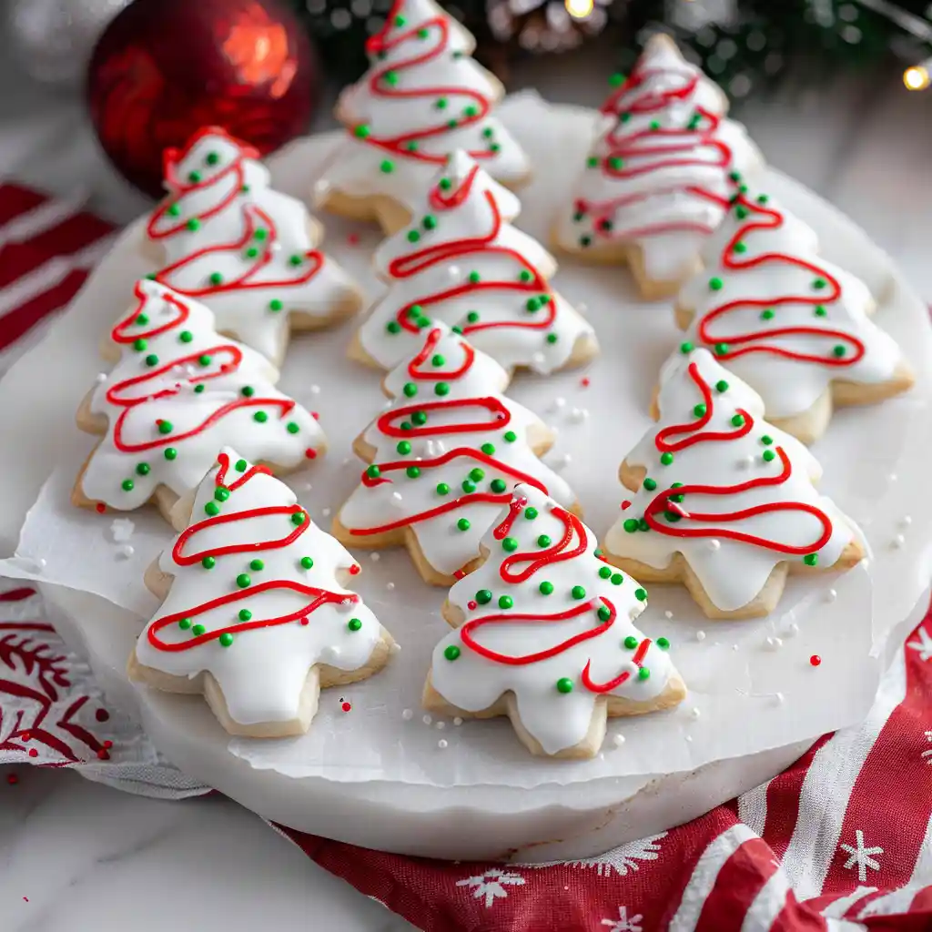 mini little debbie christmas tree cookies festive decorated