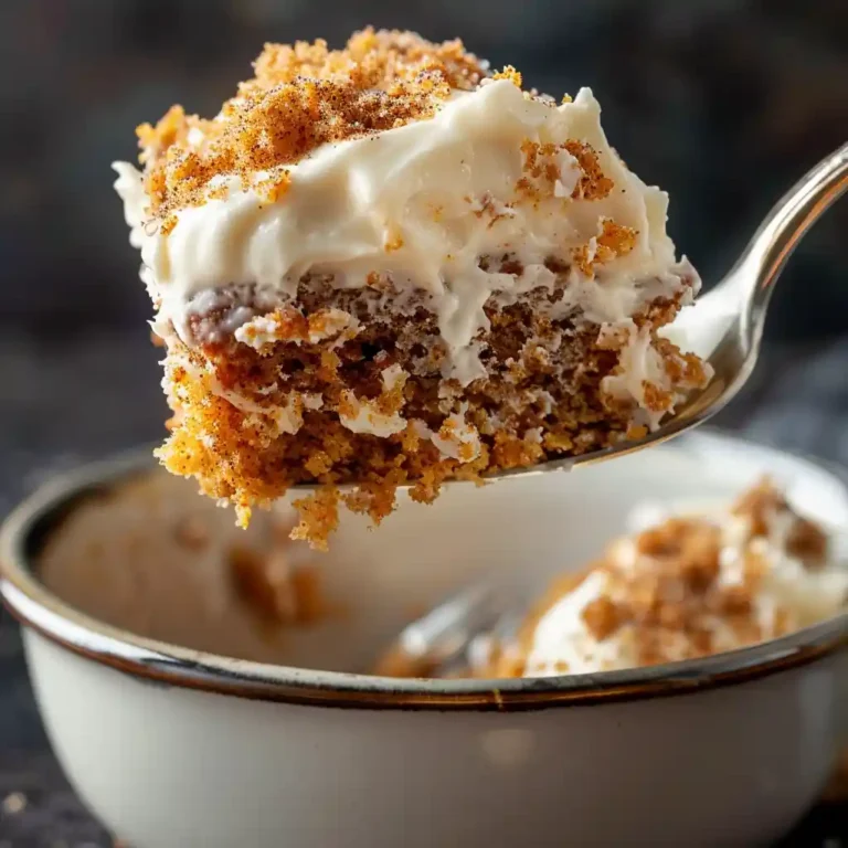 2-Minute Microwave Carrot Cake Bowl recipe