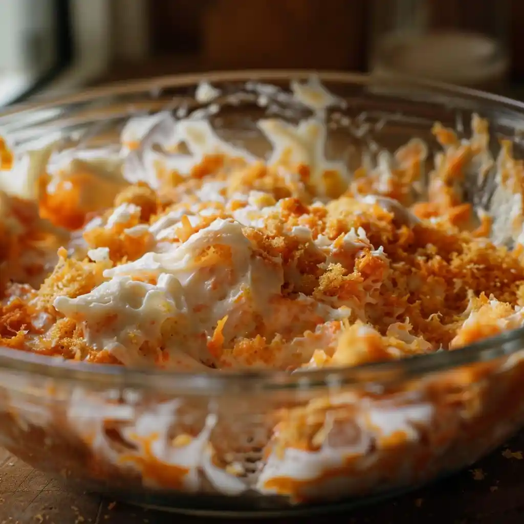 Finished 2-Minute Microwave Carrot Cake Bowl