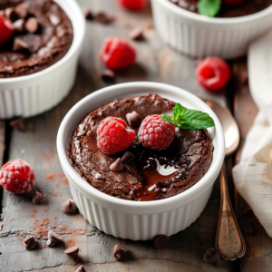 Baked Desserts with rich chocolate fudge cakes