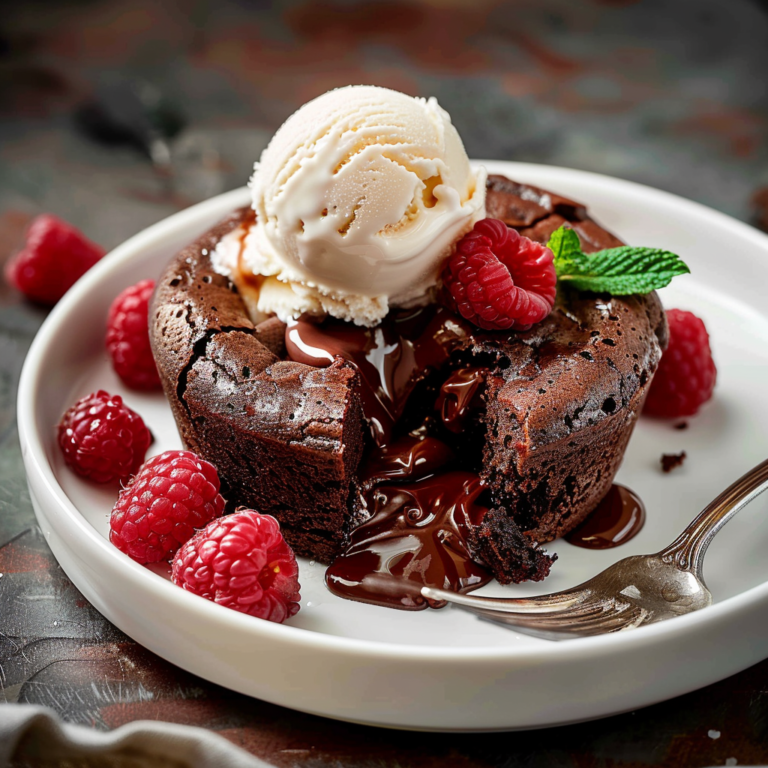 Baked Desserts chocolate fudge cake close-up