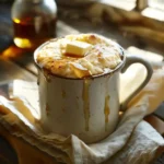 Cottage Cheese Maple Mug Cake