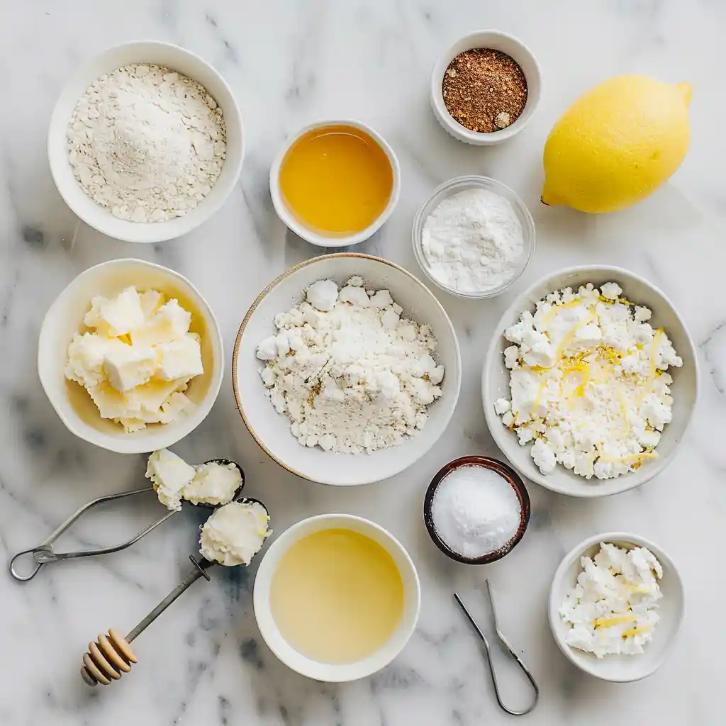 Ingredients for Cottage Cheese Mug Cake With Almond Flour