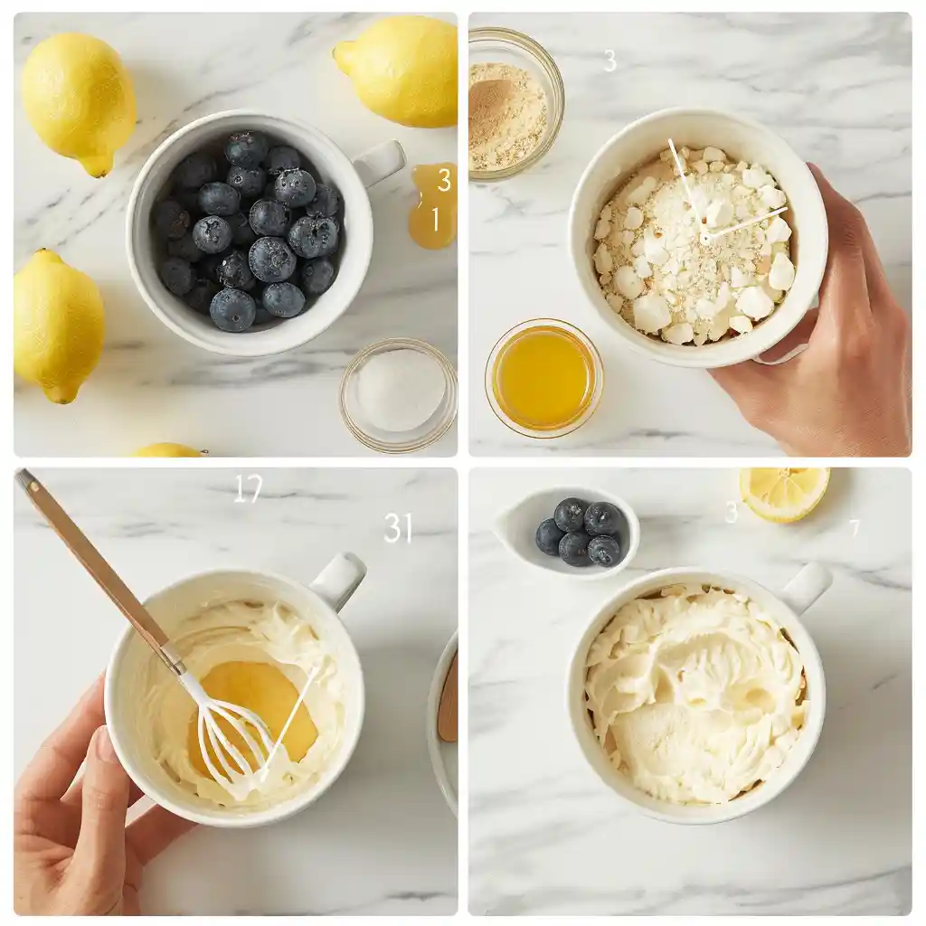 How to make Cottage Cheese Mug Cake With Almond Flour step by step