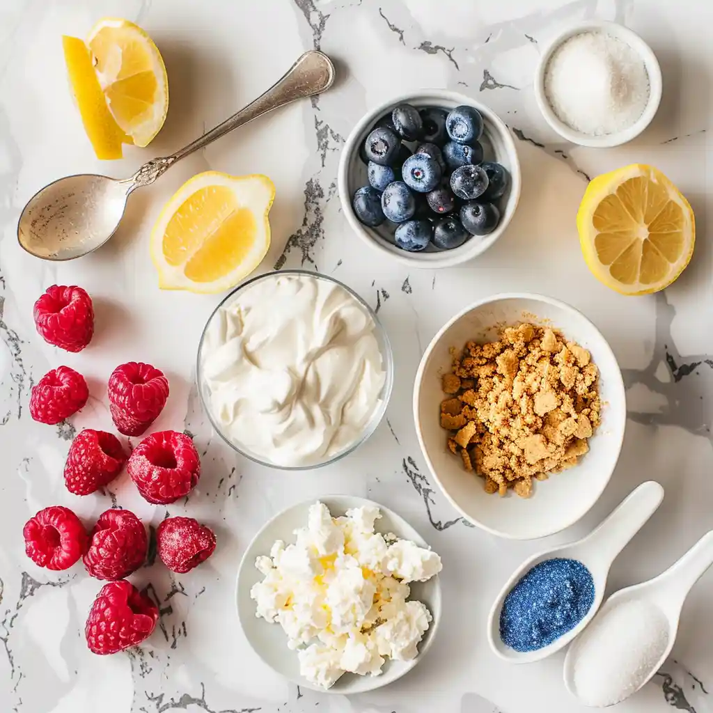 Ingredients for Cottage Cheese Mug Cake With Greek Yogurt