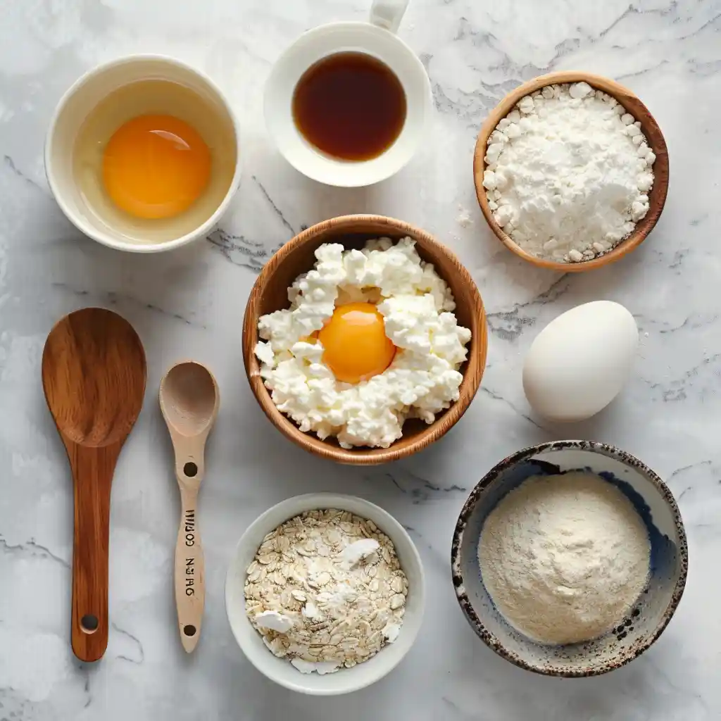 Cottage Cheese Mug Cake With Oat Flour ingredients