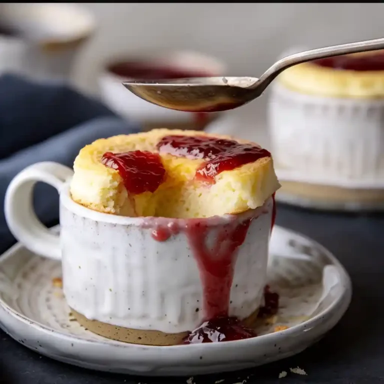 Custard Cream Mug Cakes recipe